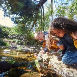 Kids exploring nature at WeKidz Sydney